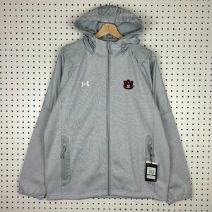 Under Armour Auburn Tigers Mens Large Storm Jacket Team Mod Grey 1360962‎ SAMPLE
